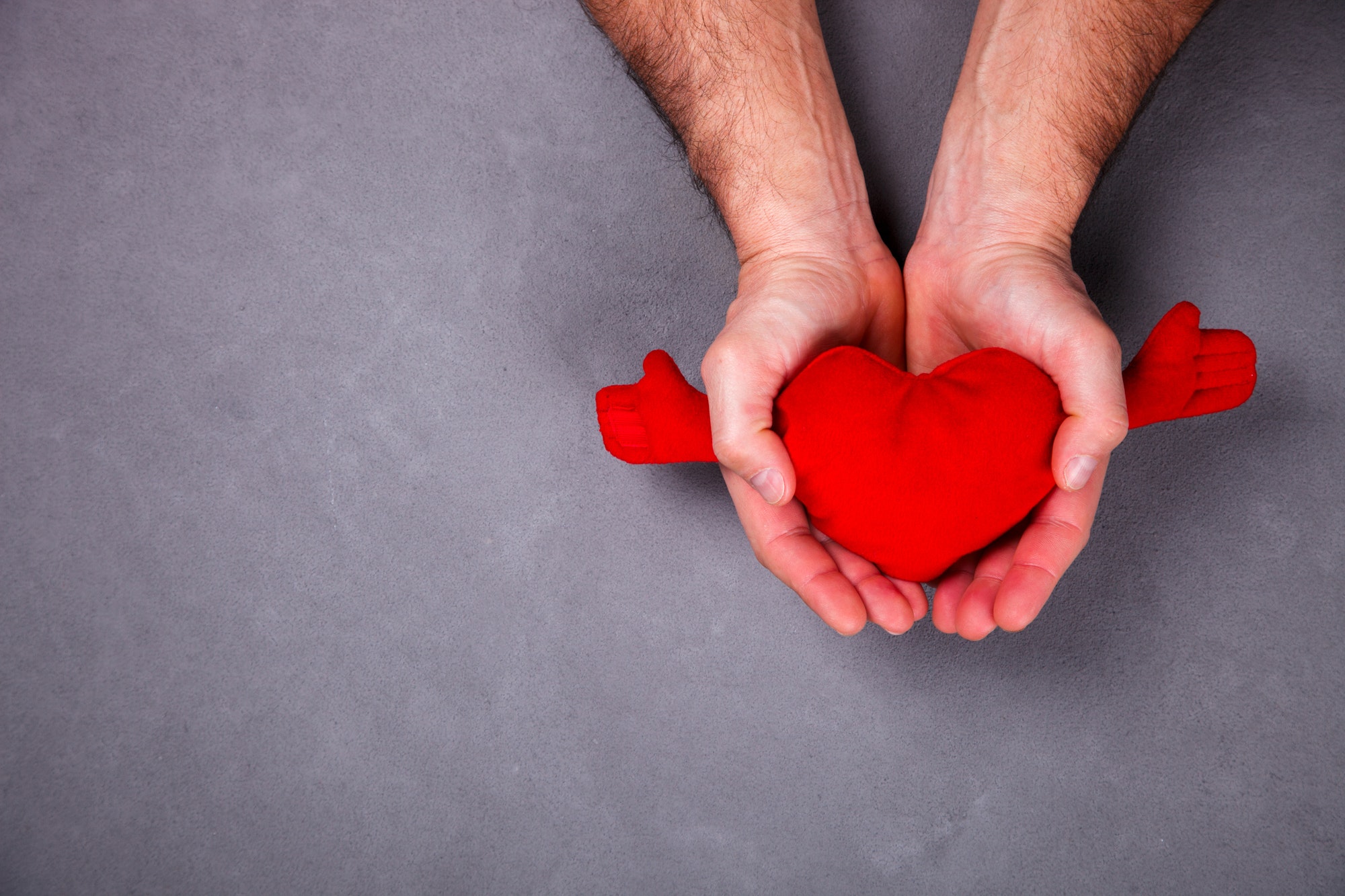 Holiday gift Valentine's Day. Concept of Love,Happiness ,Romance